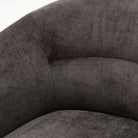 Gwen Swivel Chair - Ebony