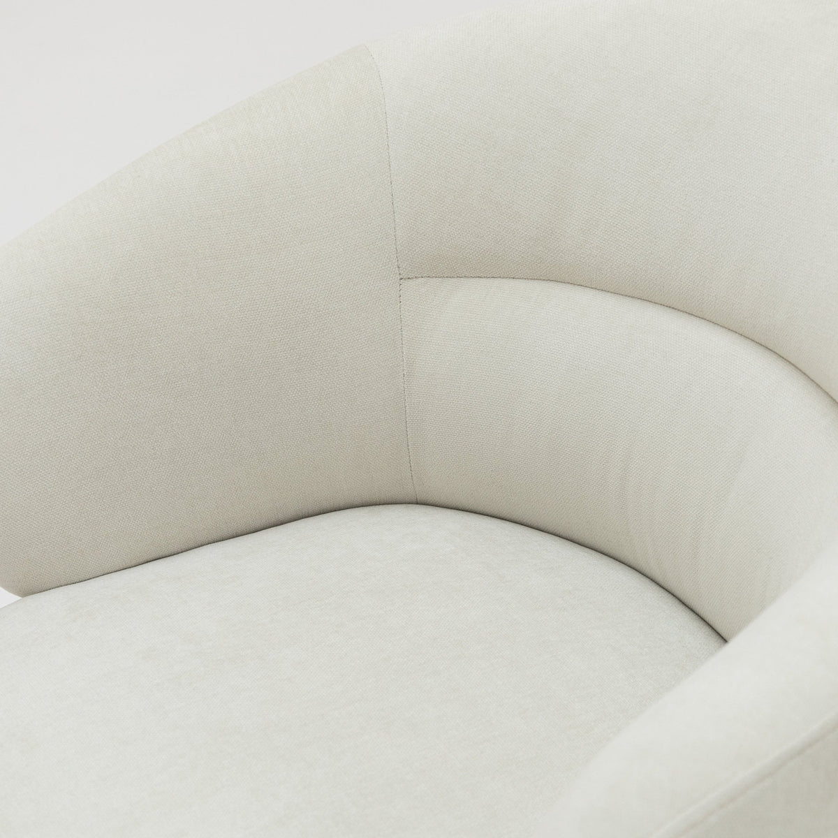 Gwen Swivel Chair - Ivory