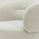 Gwen Swivel Chair - Ivory