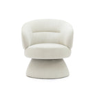 Gwen Swivel Chair - Ivory