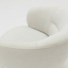 Gwen Swivel Chair - Ivory
