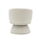 Gwen Swivel Chair - Ivory