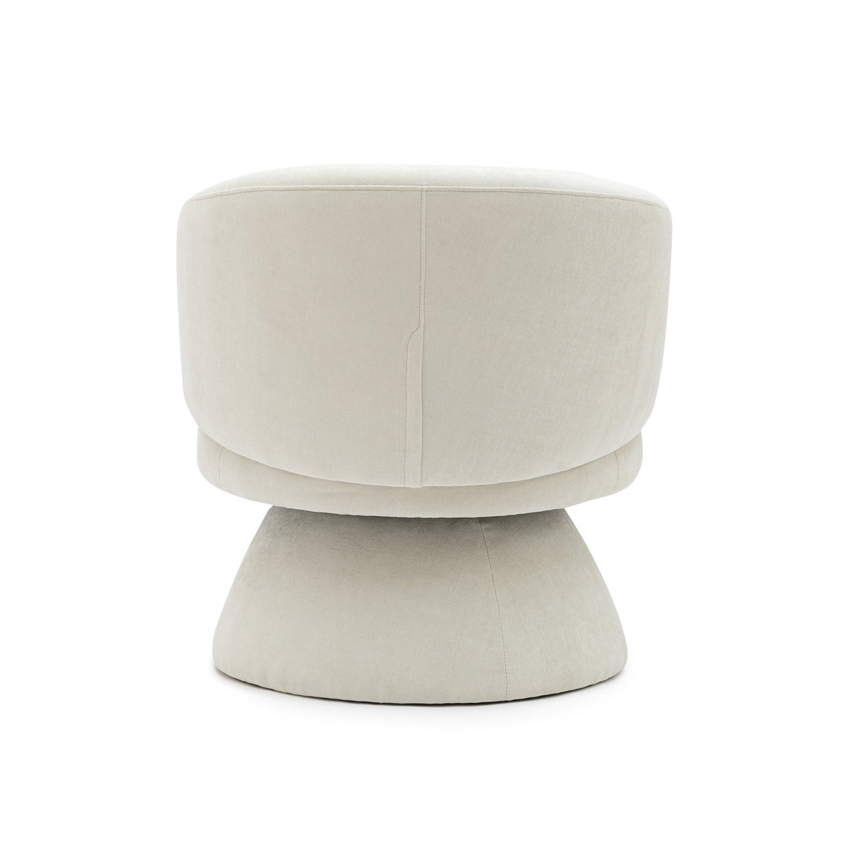 Gwen Swivel Chair - Ivory