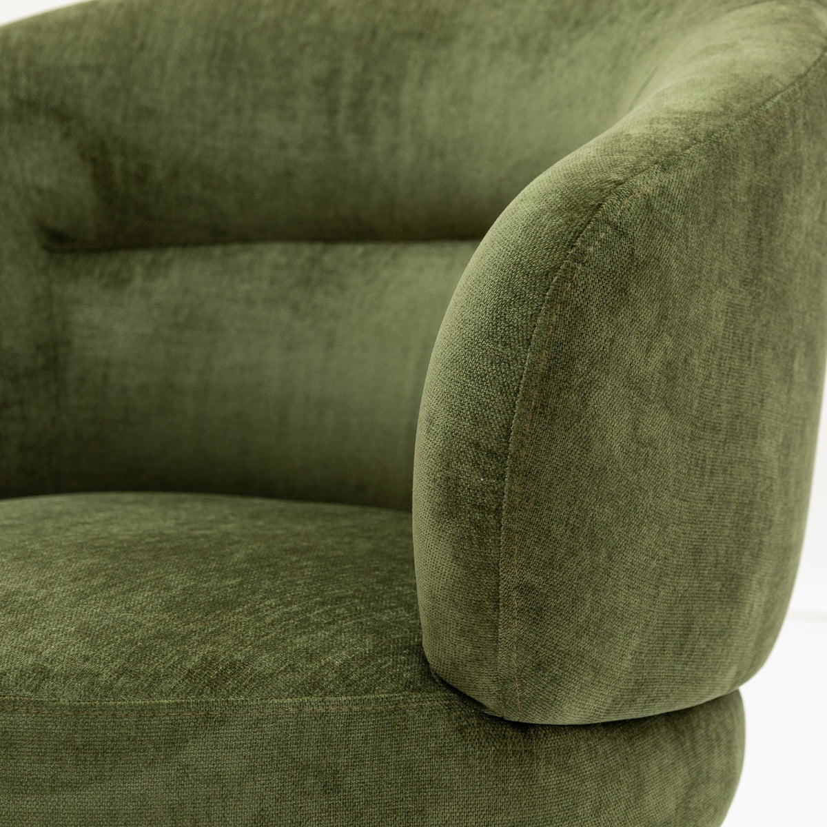 Gwen Swivel Chair - Moss