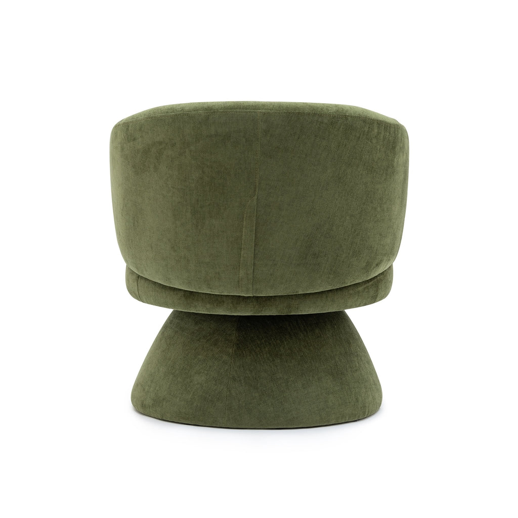 Gwen Swivel Chair - Moss - Loom Collection