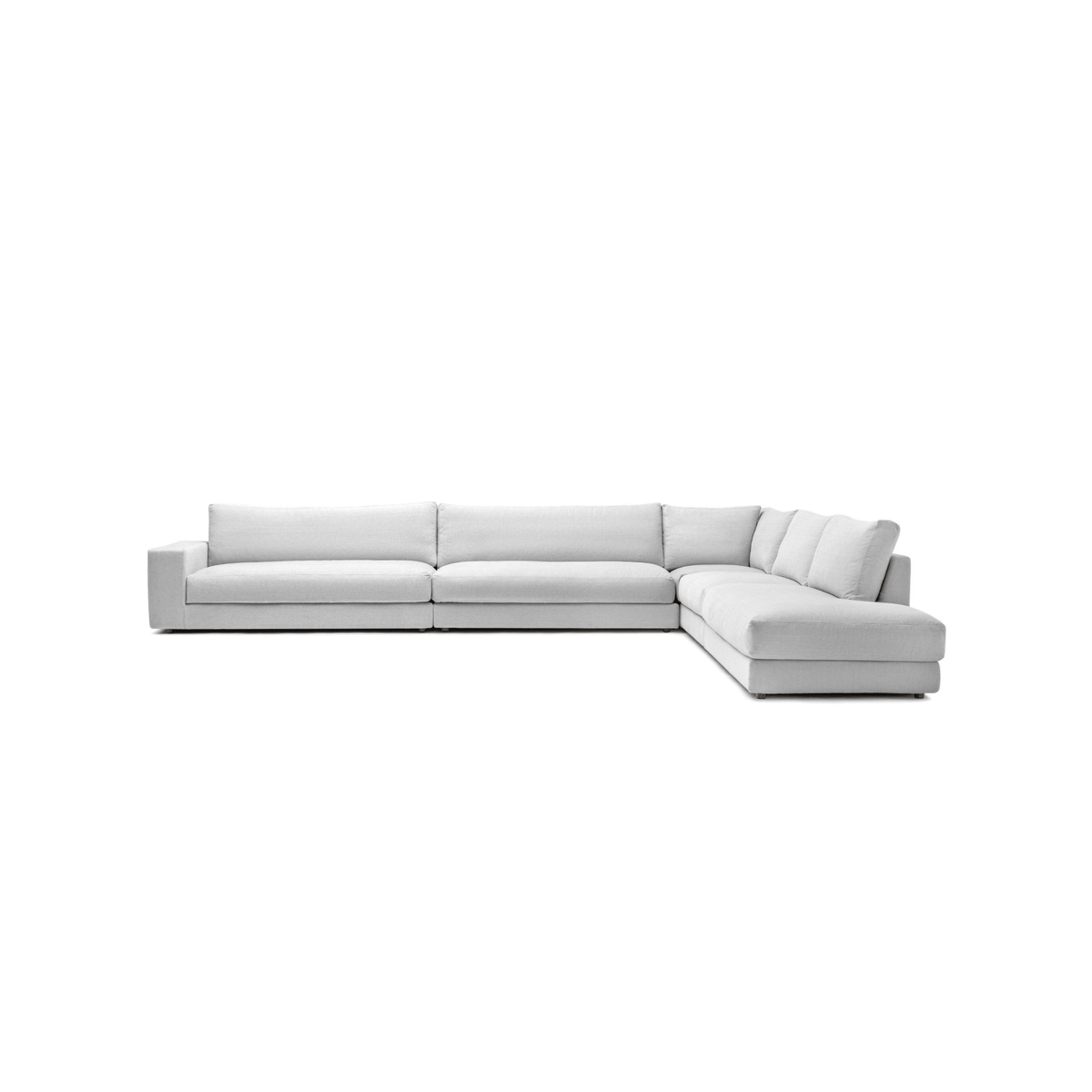 Hansen Corner Sofa - Bespoke - Alice Pearl - Modular Sofas Tolv Loom Collection Dubai