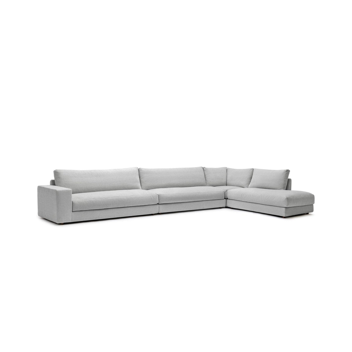 Hansen Corner Sofa - Extra Large - Alice Pearl - Modular Sofas Tolv Loom Collection Dubai