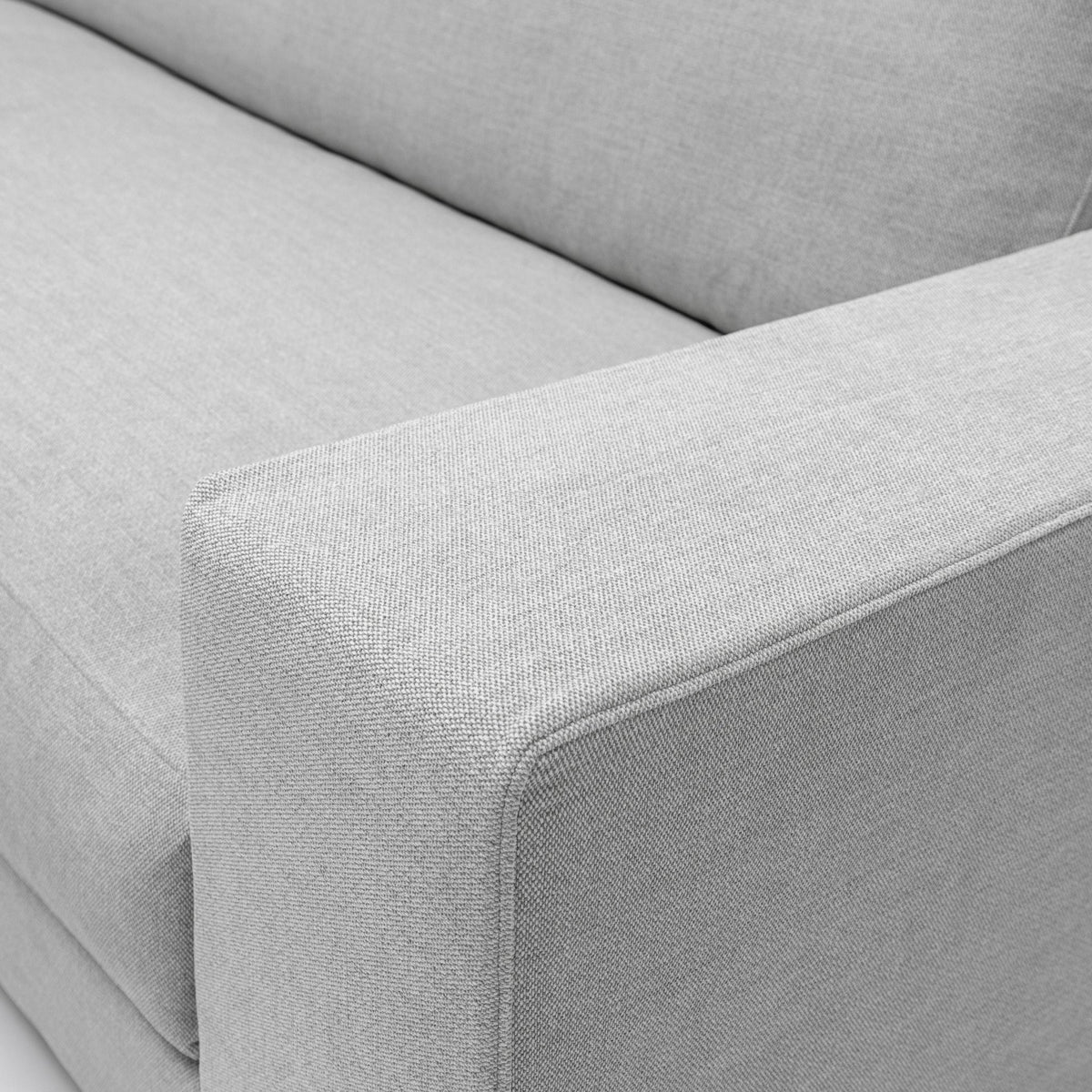 Hansen L Shaped Sofa - Alice Pearl - Modular Sofas Tolv Loom Collection Dubai