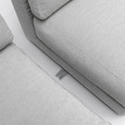 Hansen L Shaped Sofa - Alice Pearl - Modular Sofas Tolv Loom Collection Dubai