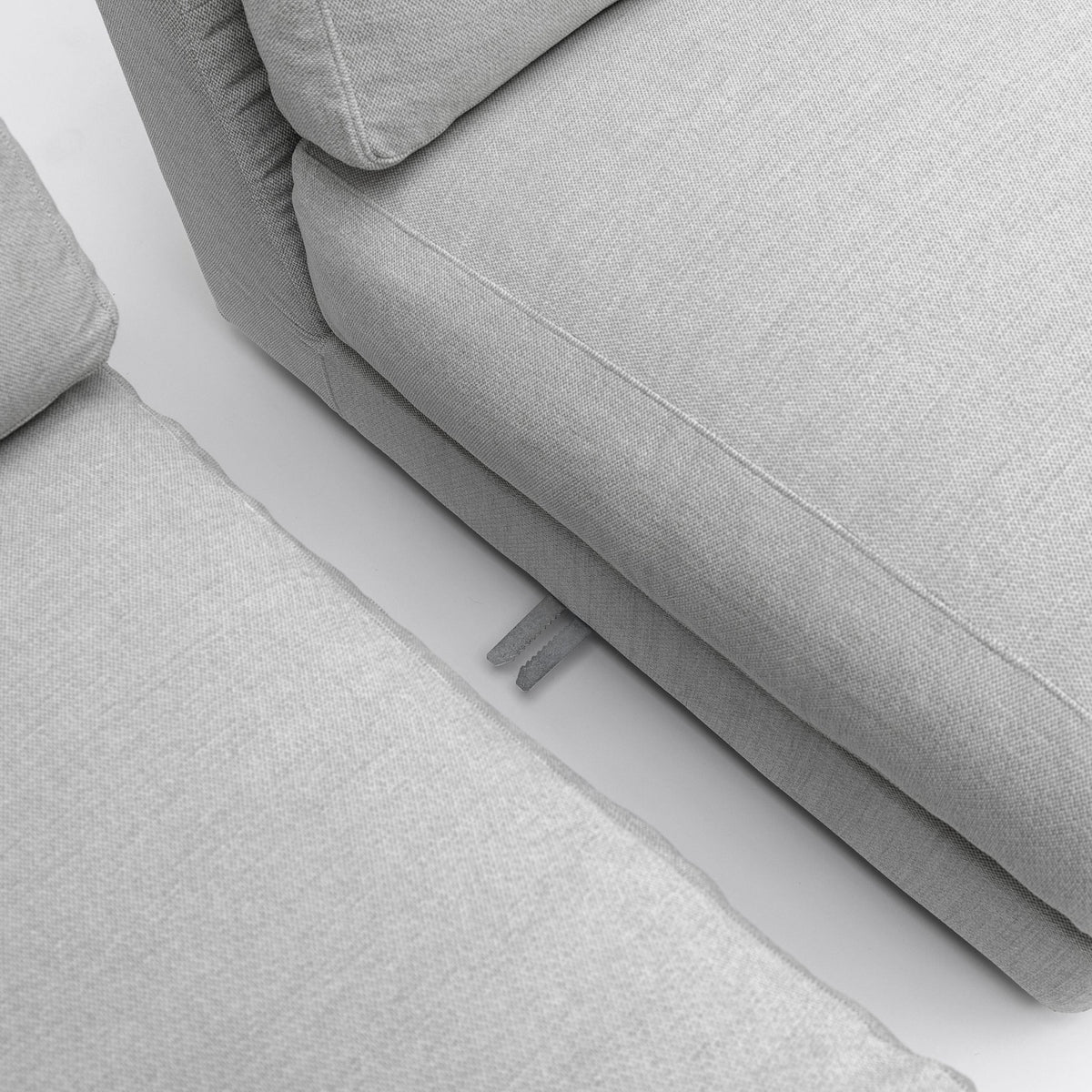 Hansen L Shaped Sofa - Alice Pearl - Modular Sofas Tolv Loom Collection Dubai