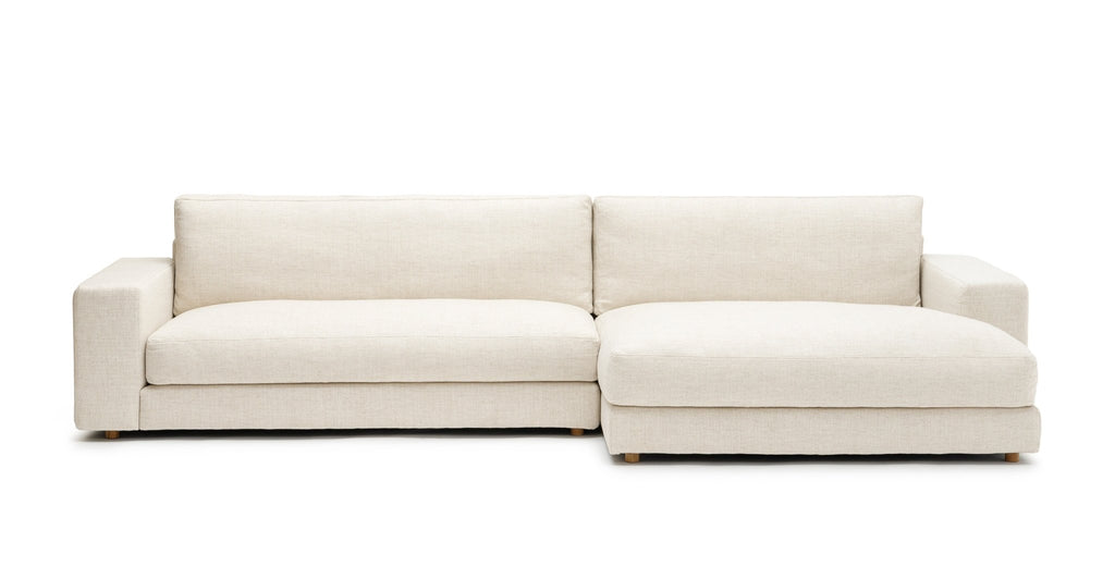 Hansen L Shaped Sofa - Oatmeal.