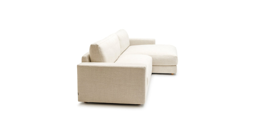 Hansen L Shaped Sofa - Oatmeal.