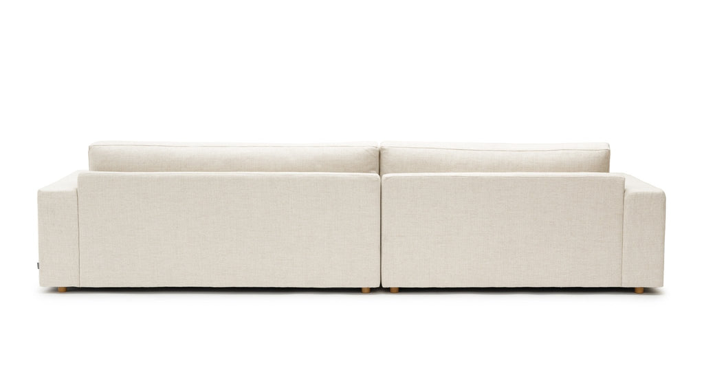 Hansen L Shaped Sofa - Oatmeal.