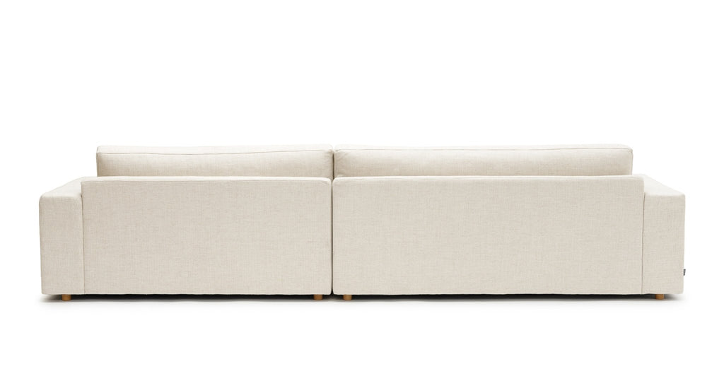 Hansen L Shaped Sofa - Oatmeal.