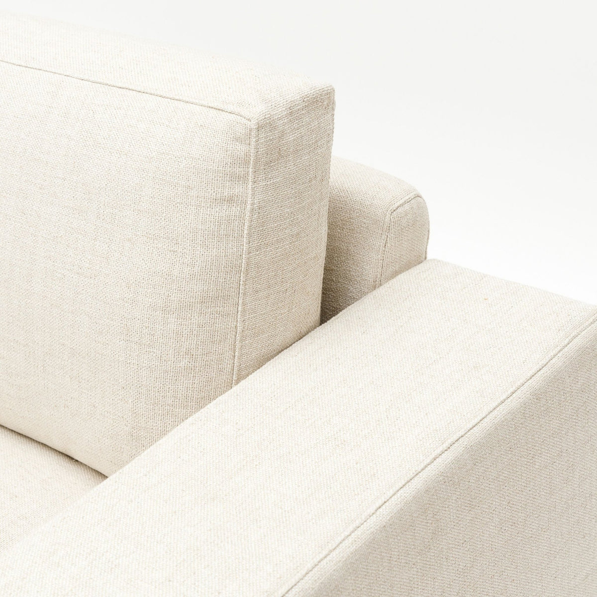 Hansen L Shaped Sofa - Oatmeal - Modular Sofas Tolv Loom Collection Dubai