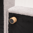Hansen L Shaped Sofa - Sylvia Haze - Modular Sofas Tolv Loom Collection Dubai