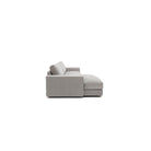 Hansen L Shaped Sofa - Sylvia Haze - Modular Sofas Tolv Loom Collection Dubai
