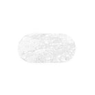 Haven Oval Coffee Table - Carrara Marble