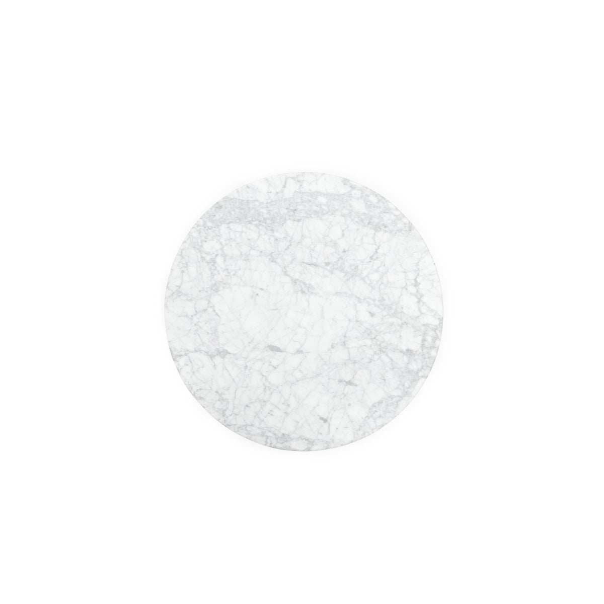 Haven Round Coffee Table - Carrara Marble