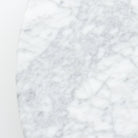 Haven Round Coffee Table - Carrara Marble