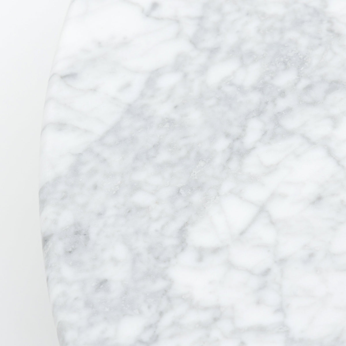 Haven Round Coffee Table - Carrara Marble
