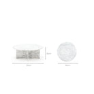 Haven Round Coffee Table - Carrara Marble