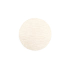 Haven Round Side Table - White Travertine - Side Tables Loom Collection Loom Collection Dubai