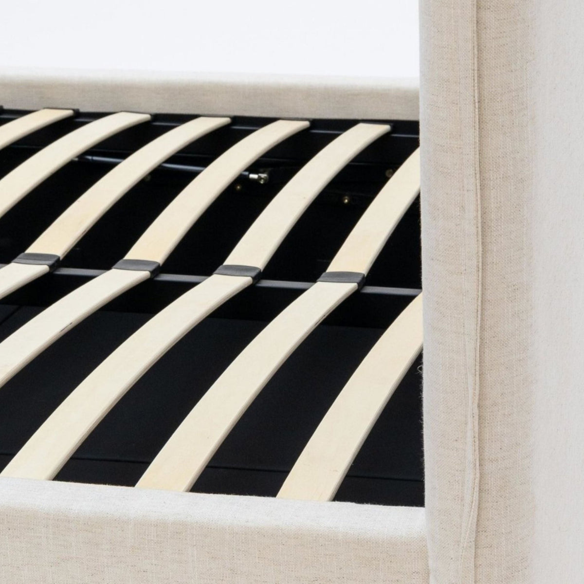Heidi Bed With Storage - Beige - Beds Loom Collection Loom Collection Dubai