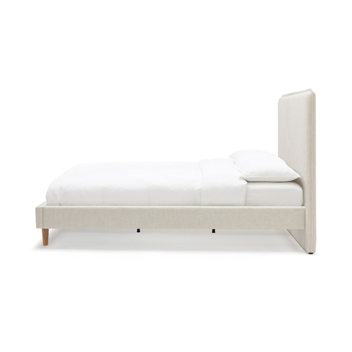 Heidi Standard Bed - Beige - Beds Loom Collection Loom Collection Dubai