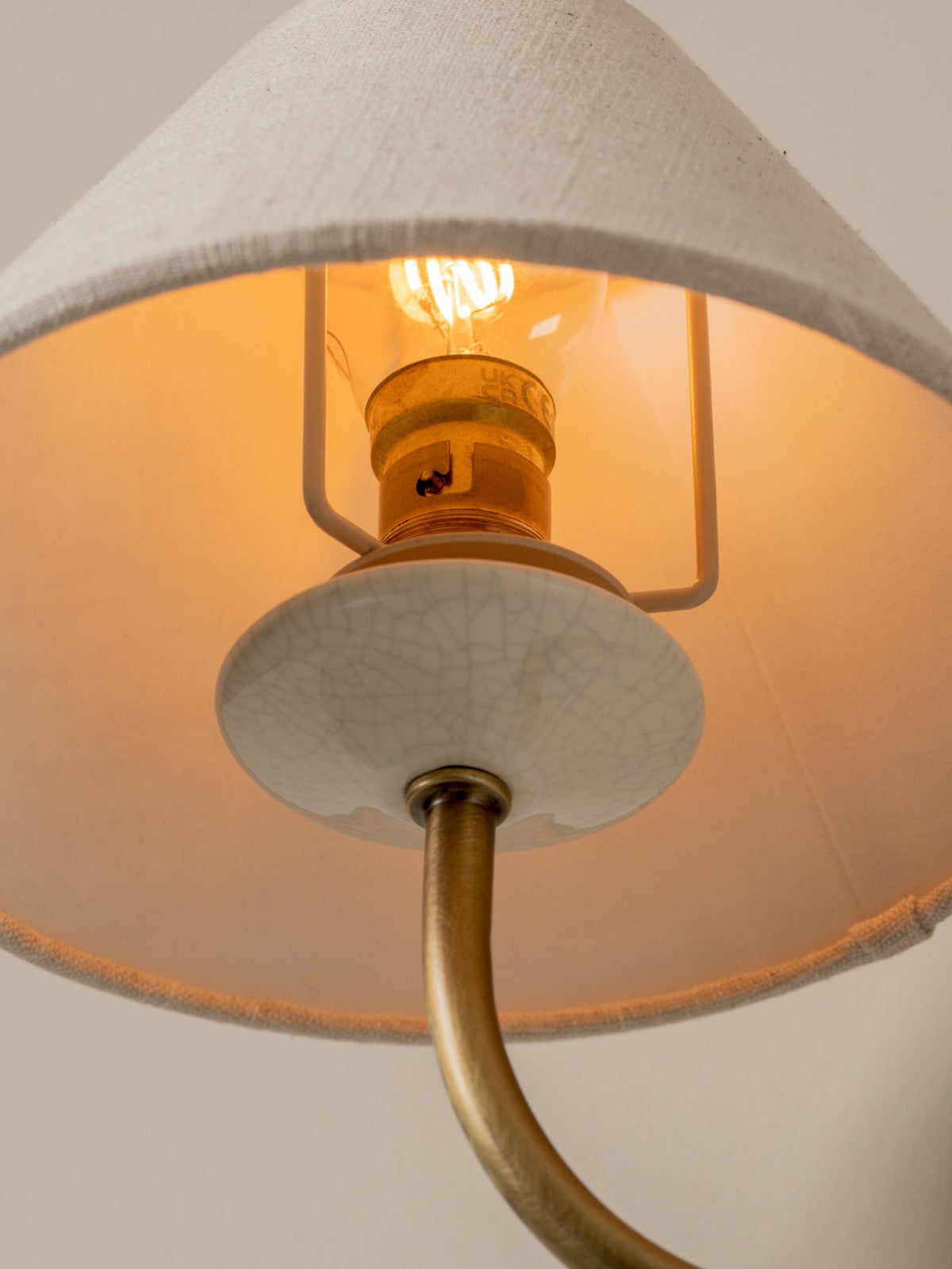 Holland Aged Brass Double Wall Light - Lights&Lamps Loom Collection Dubai