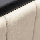 Hover Bed - Black Oak & Limestone Leather - Beds Tolv Loom Collection Dubai