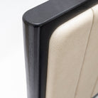 Hover Bed - Black Oak & Limestone Leather - Beds Tolv Loom Collection Dubai