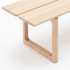 Hover Bench - Blonde Oak - Benches Tolv Loom Collection Dubai