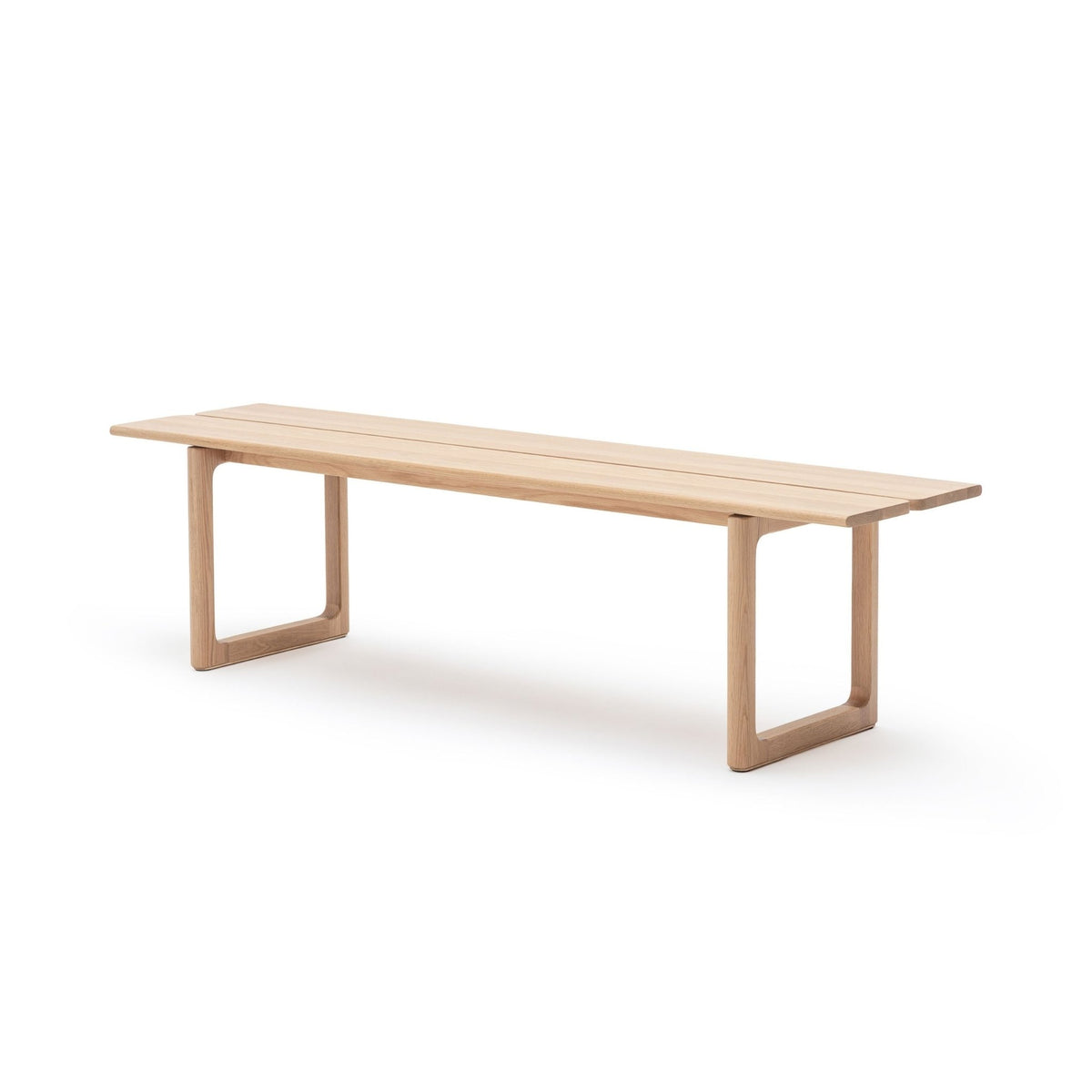 Hover Bench - Blonde Oak - Benches Tolv Loom Collection Dubai