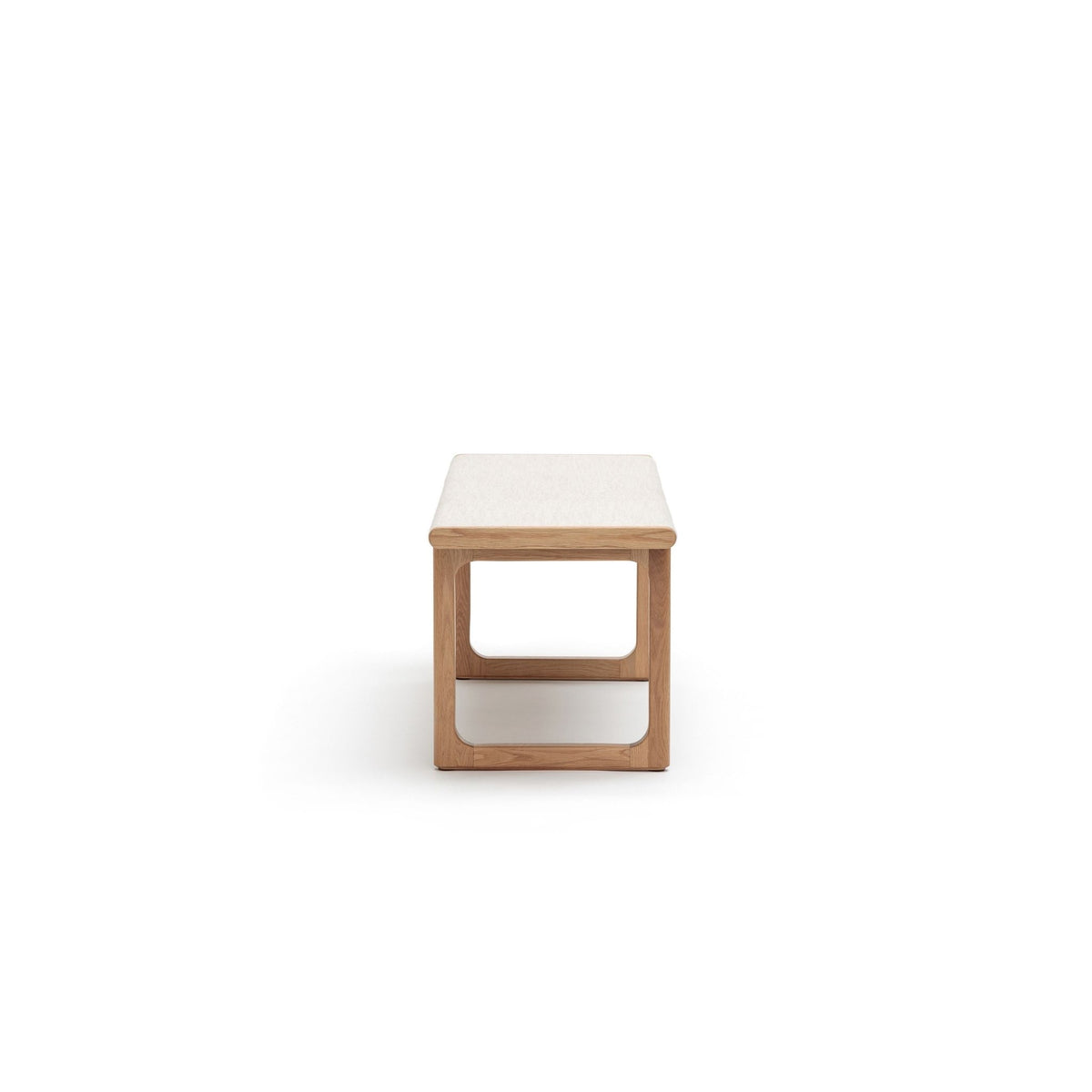 Hover Bench - Light Oak & Oatmeal - Benches Tolv Loom Collection Dubai