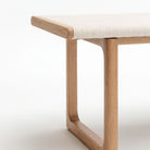 Hover Bench - Light Oak & Oatmeal - Benches Tolv Loom Collection Dubai