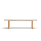 Hover Bench - Light Oak & Oatmeal - Benches Tolv Loom Collection Dubai