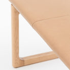 Hover Bench - Light Oak & Pecan Leather - Benches Tolv Loom Collection Dubai