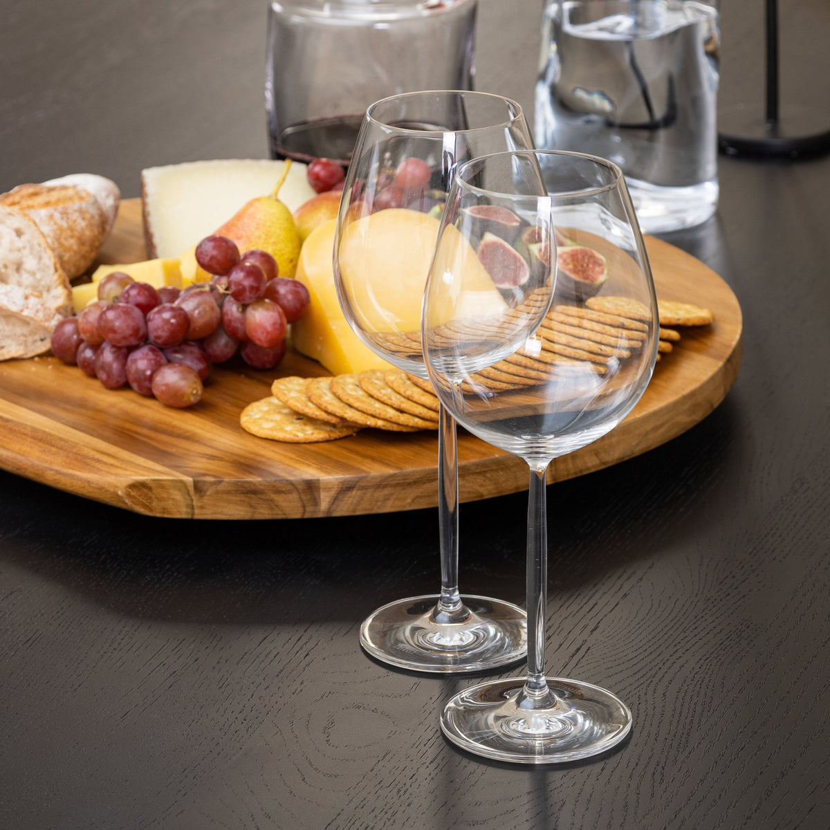 Hover Dining Table - Black Oak