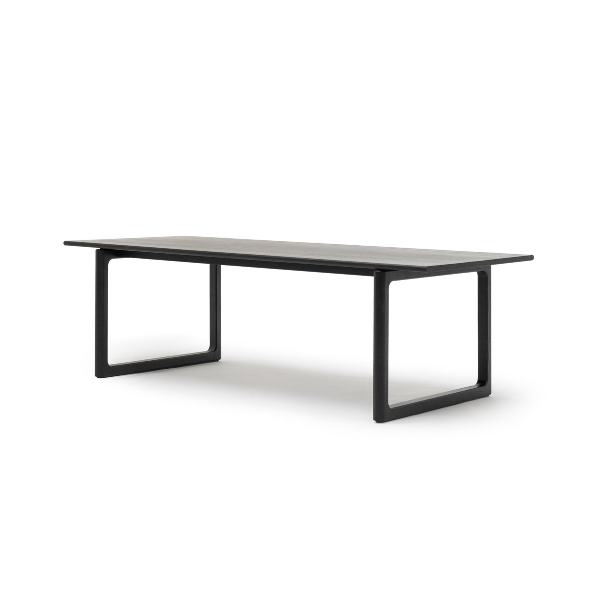Hover Dining Table - Black Oak