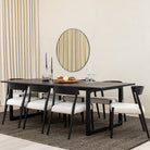 Hover Dining Table - Black Oak