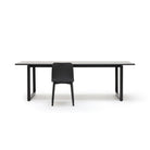 Hover Dining Table - Black Oak