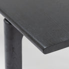 Hover Dining Table - Black Oak