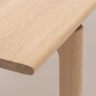 Hover Dining Table - Blonde Oak - Rectangular Dining Tables Tolv Loom Collection Dubai