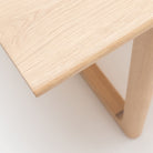 Hover Dining Table - Blonde Oak - Rectangular Dining Tables Tolv Loom Collection Dubai
