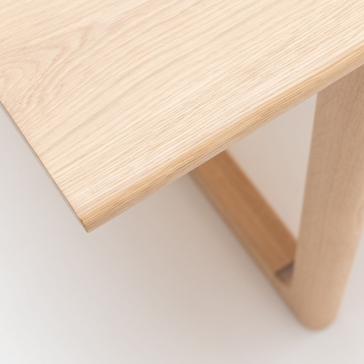 Hover Dining Table - Blonde Oak - Rectangular Dining Tables Tolv Loom Collection Dubai