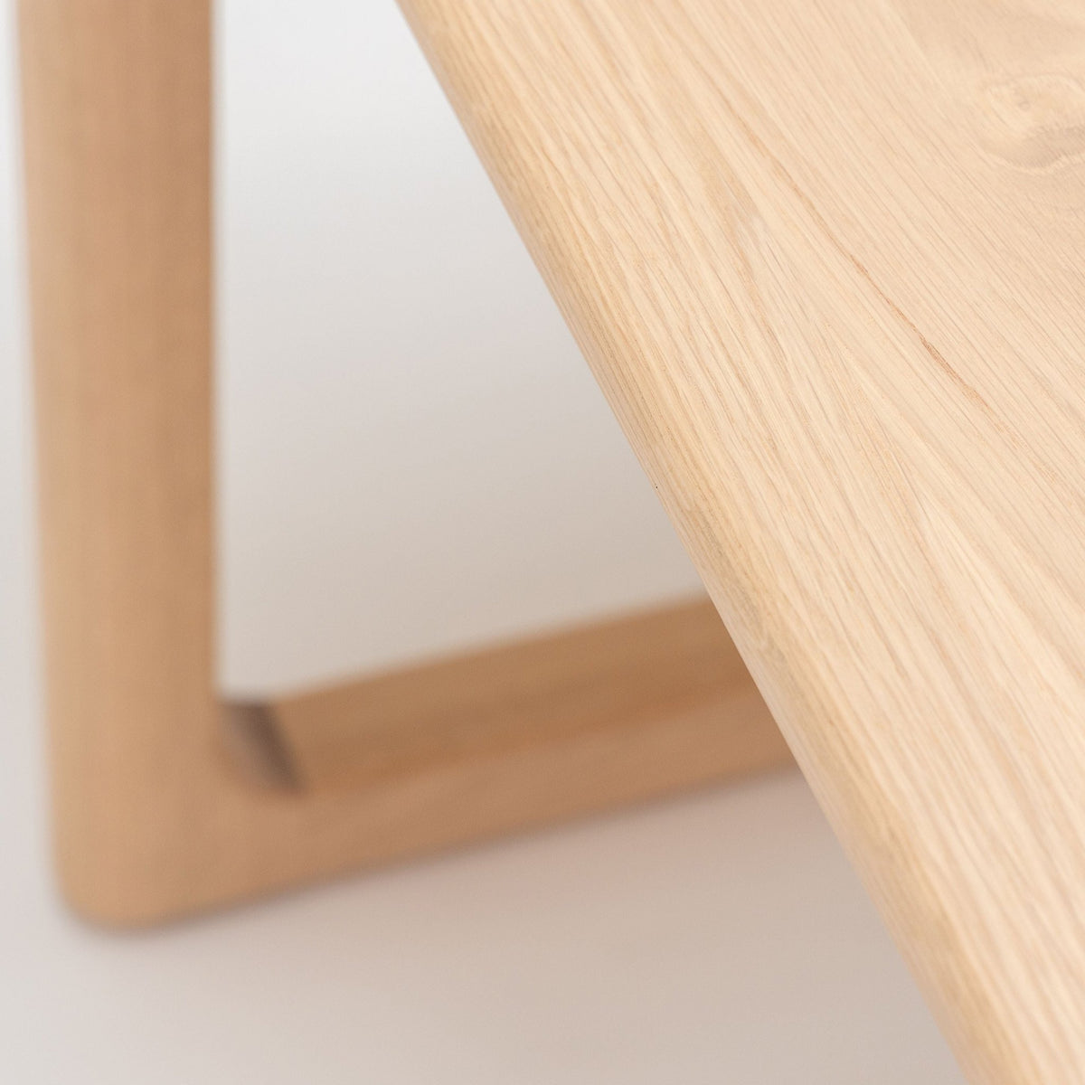 Hover Dining Table - Blonde Oak - Rectangular Dining Tables Tolv Loom Collection Dubai