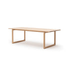 Hover Dining Table - Blonde Oak - Rectangular Dining Tables Tolv Loom Collection Dubai