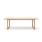 Hover Dining Table - Blonde Oak - Rectangular Dining Tables Tolv Loom Collection Dubai