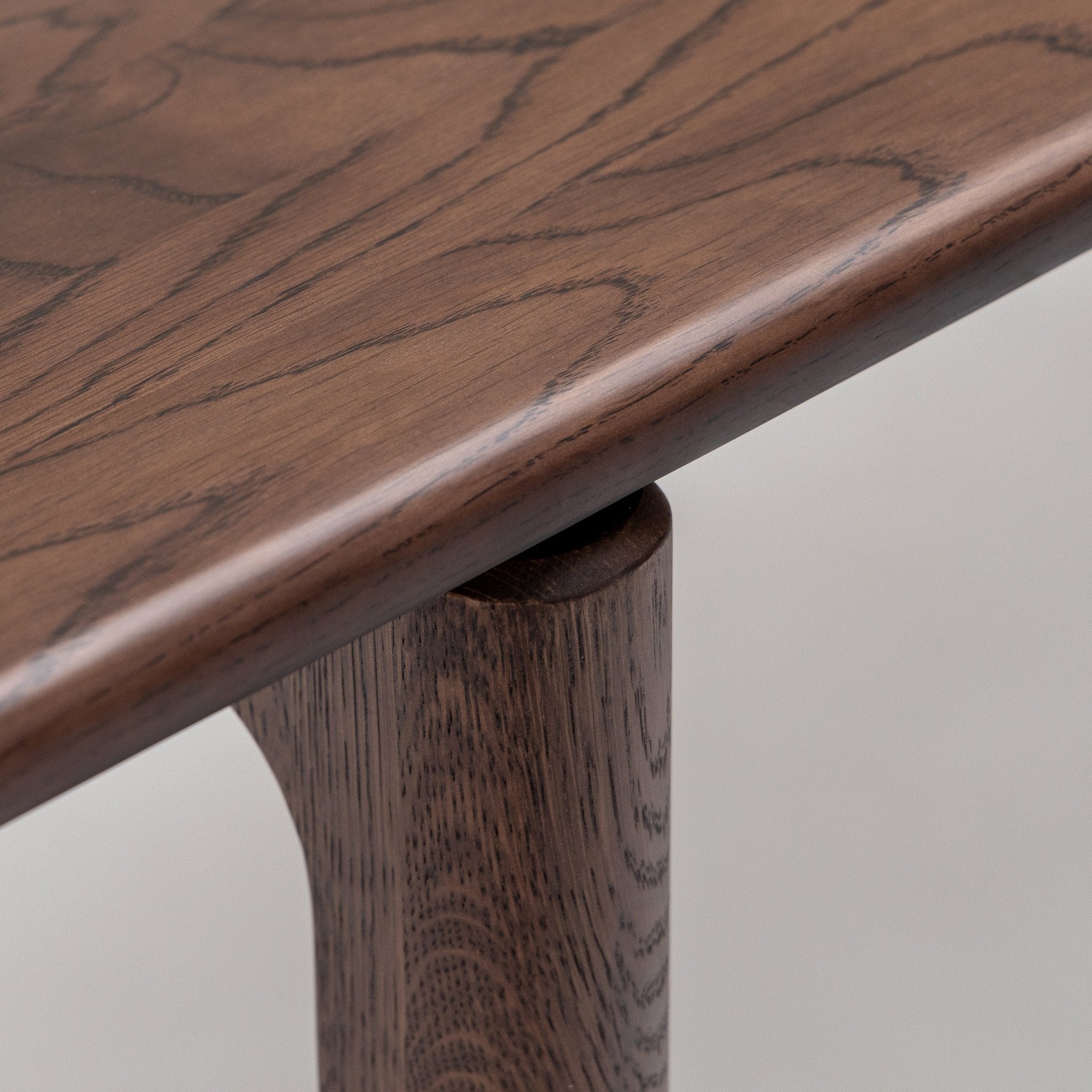 Hover Dining Table - Espresso Oak - Loom Collection